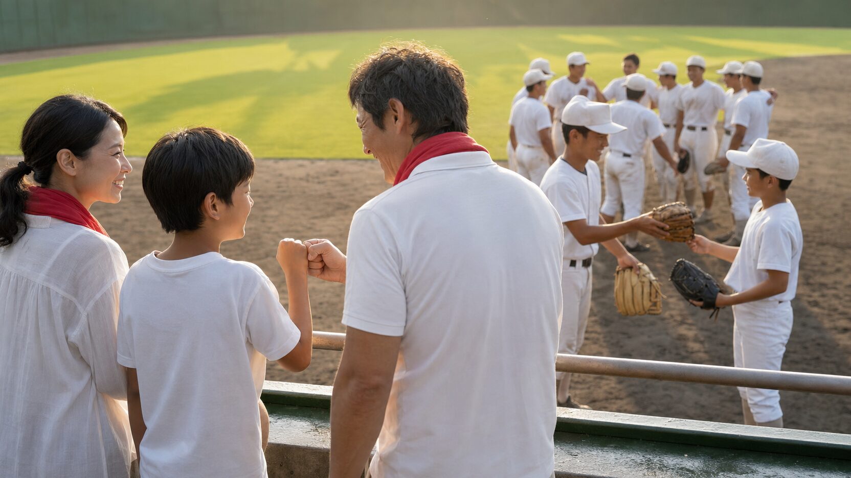 関東第一の3連覇は「先輩の型を捨てた」という話ではないを表現した本文前半のイメージ (生成AIによるイメージ)