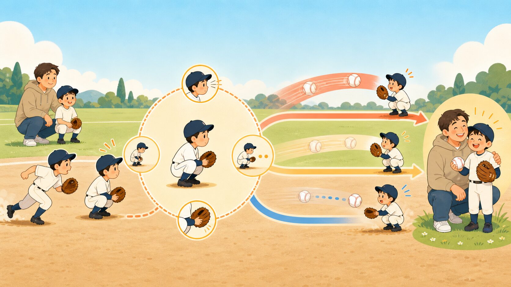 まとめの要点を整理したまとめイメージ (生成AIによるイメージ)