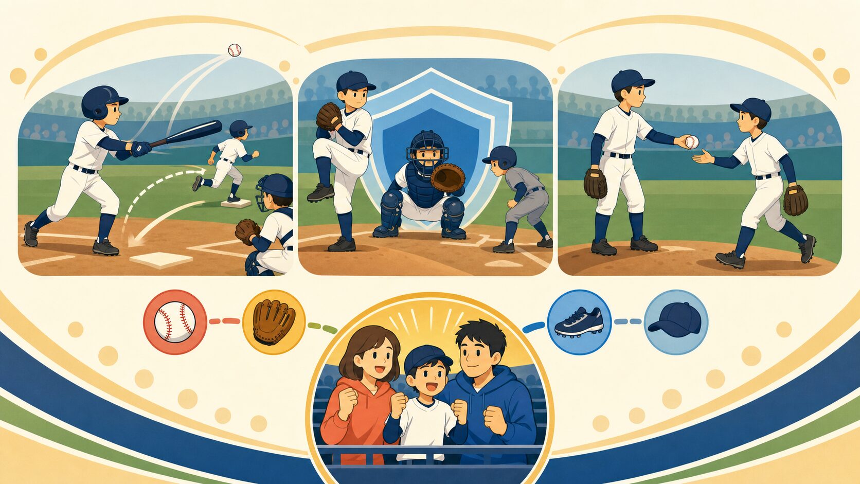 まとめの要点を整理したまとめイメージ (生成AIによるイメージ)