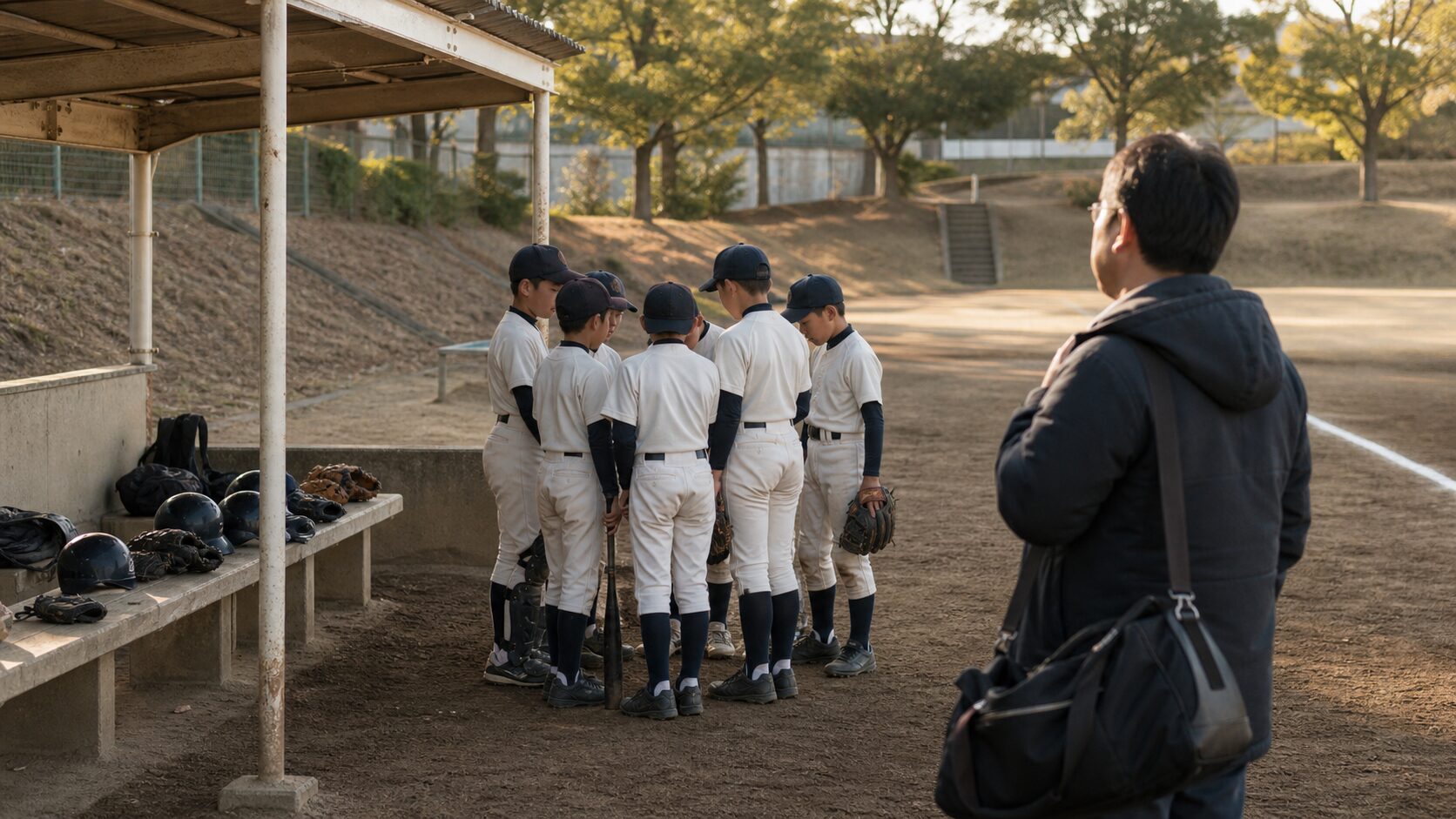 御船の7年ぶり単独出場は、ただの美談ではないを表現した本文前半のイメージ (生成AIによるイメージ)