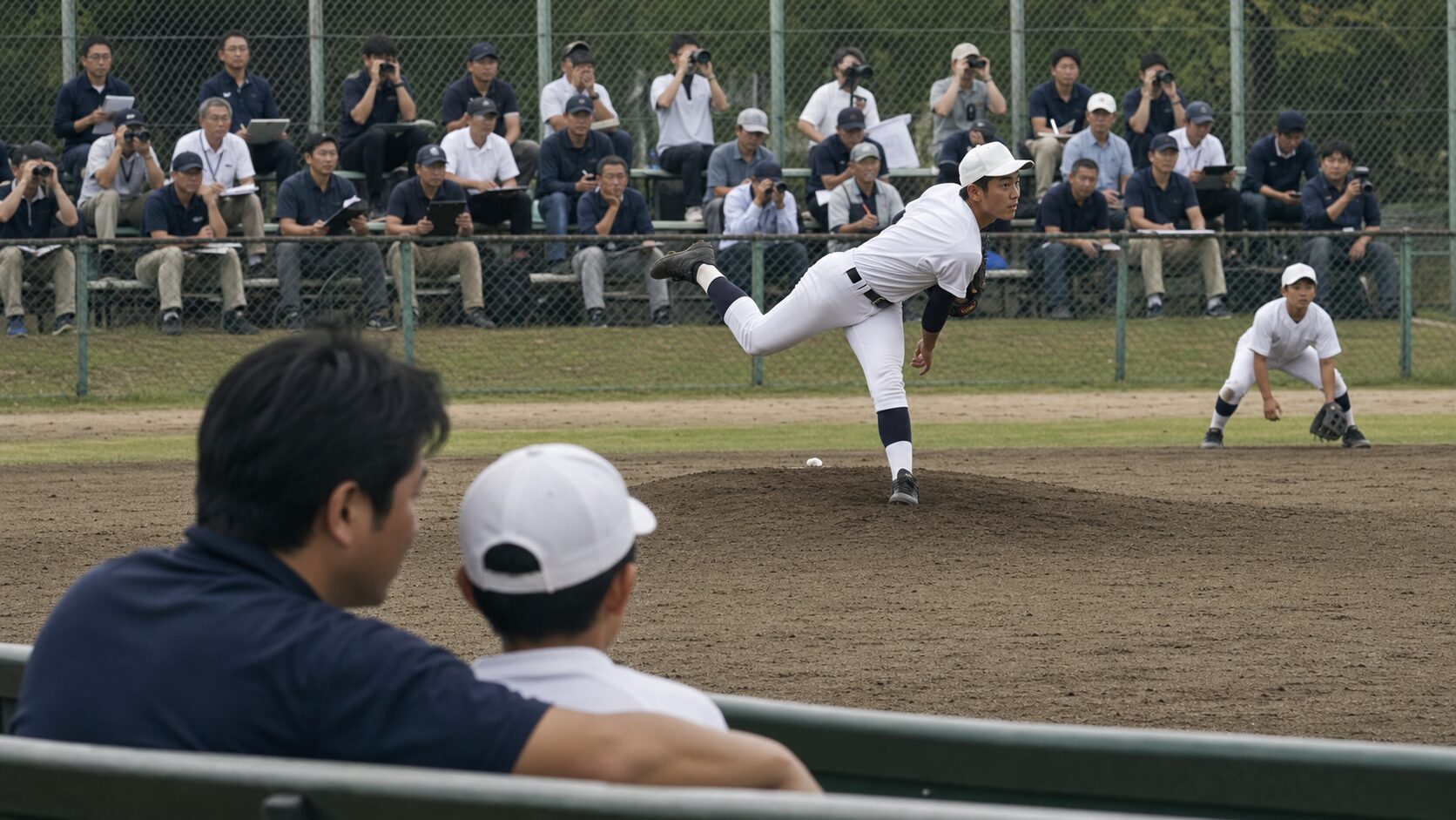 147キロ、11奪三振、それでも1-3——まず試合を正しく整理するを表現した本文前半のイメージ (生成AIによるイメージ)