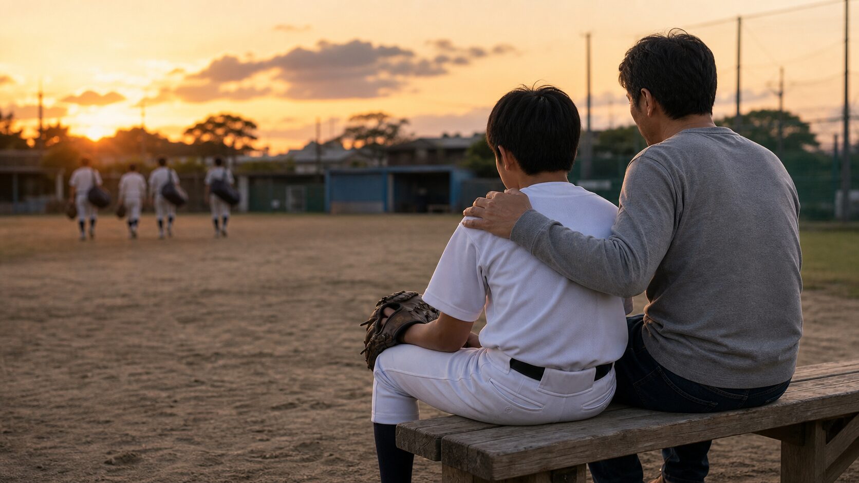 それでも競争を美談だけで語ってはいけないを表現した本文中盤のイメージ (生成AIによるイメージ)