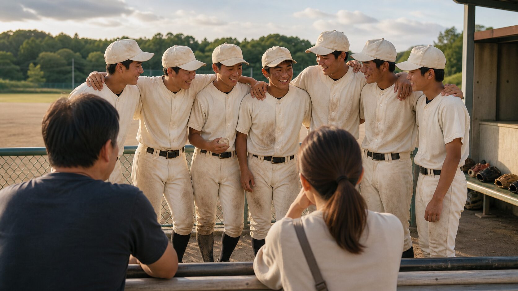 11年ぶりの1勝と「残る部員7人」が同時に示したものを表現した本文前半のイメージ (生成AIによるイメージ)