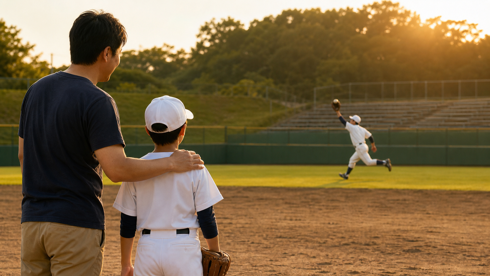 「普通の少年」からプロ初先発へ——鈴木大和の歩みを正確にたどるを表現した本文前半のイメージ (生成AIによるイメージ)