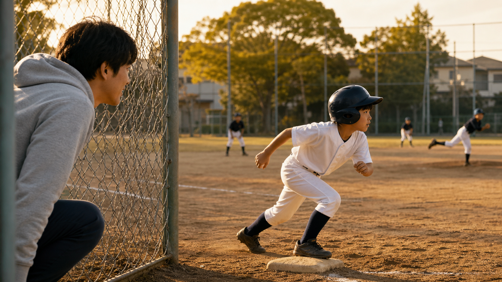 我が子の“伸びる前兆”を見つける5つの観察ポイントを表現した本文中盤のイメージ (生成AIによるイメージ)