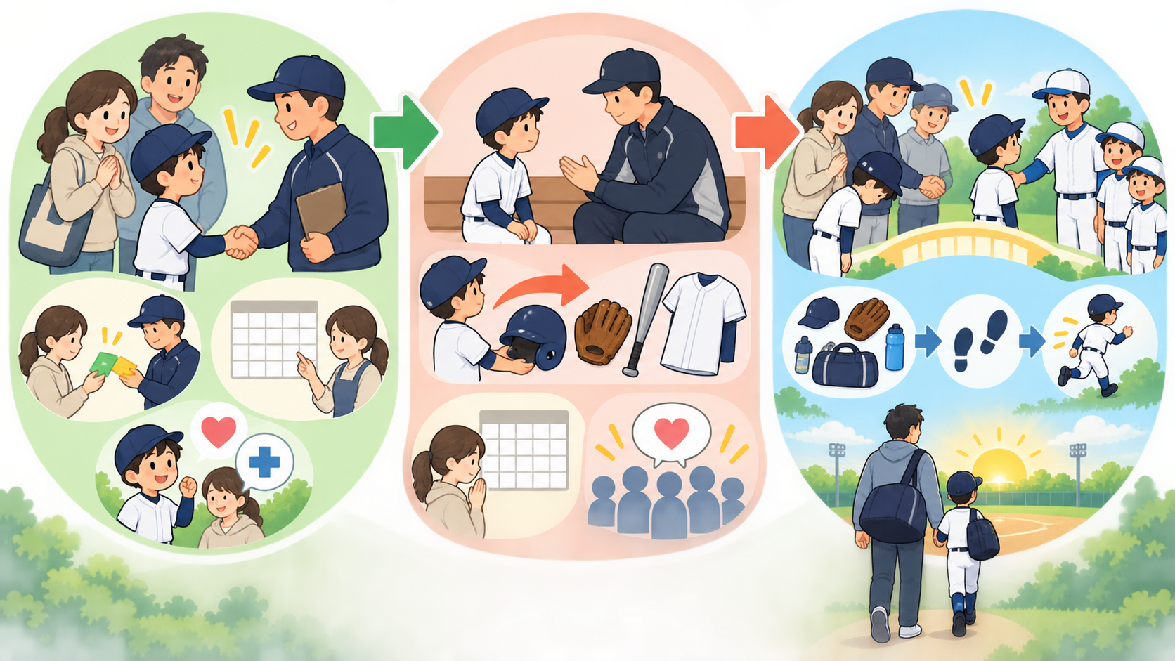 まとめの要点を整理したまとめイメージ (生成AIによるイメージ)