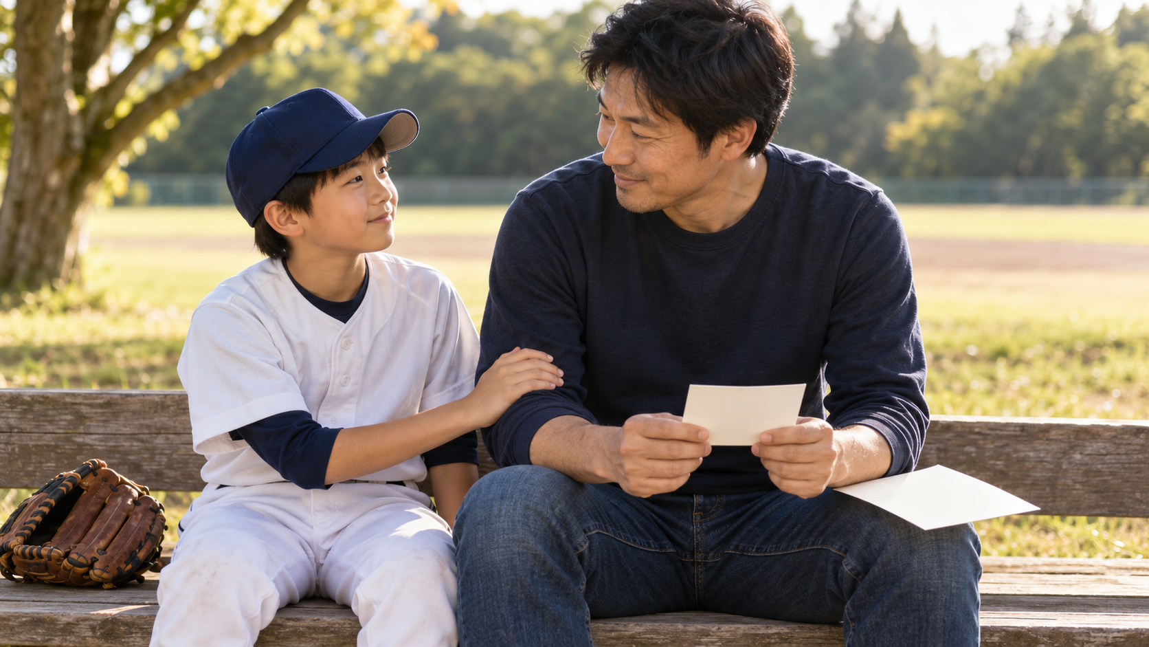 読み上げ用のメモを準備する場面のイメージ(生成AIによるイメージ)